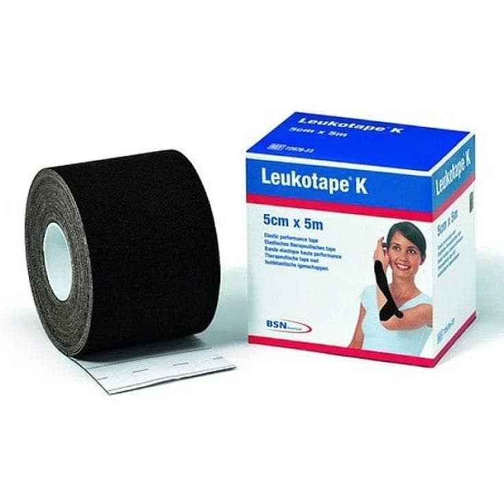 Actimove Leukotape K – 5 cm × 5 m, Noir