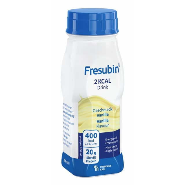 Multivitamines + Fibres – 4 × 200 ml | Fresubin 2kcal Drink Vanille