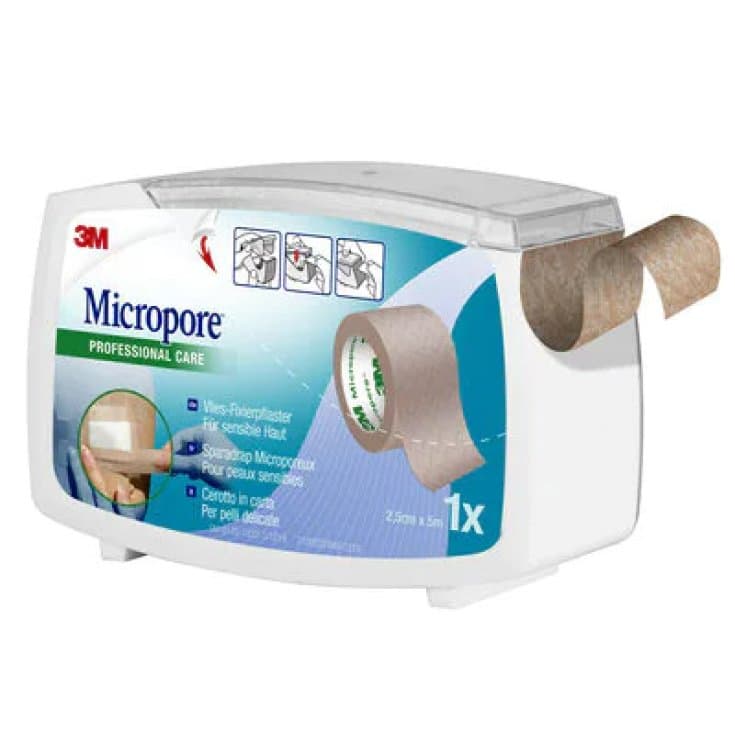 Micropore Surg TT – Ruban adhésif stérile 5 mm x 25 mm