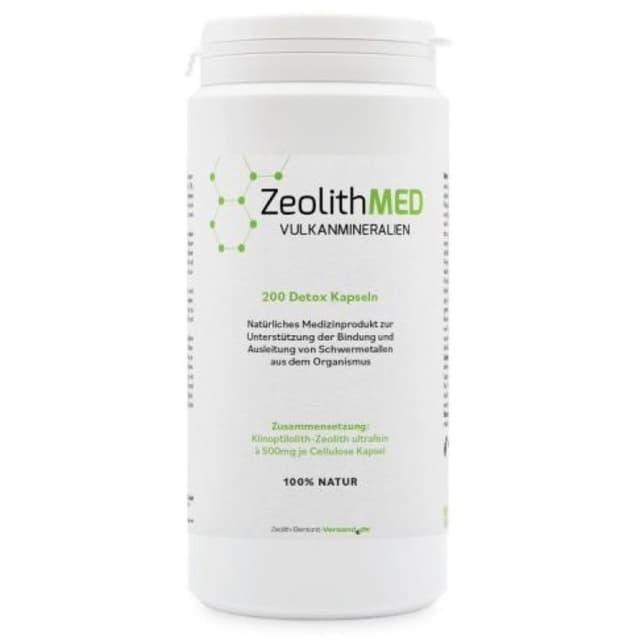 Zeolite Med Detox – 200 gélules