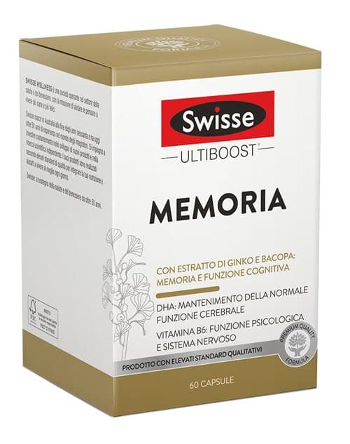 Swisse Memoria – 60 gélules