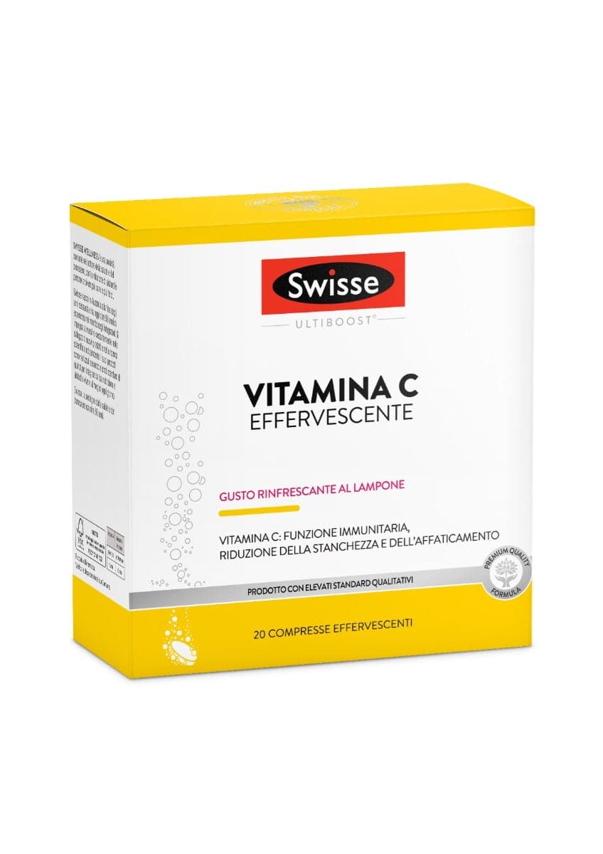 Swisse Vitamine C Effervescente – 20 comprimés