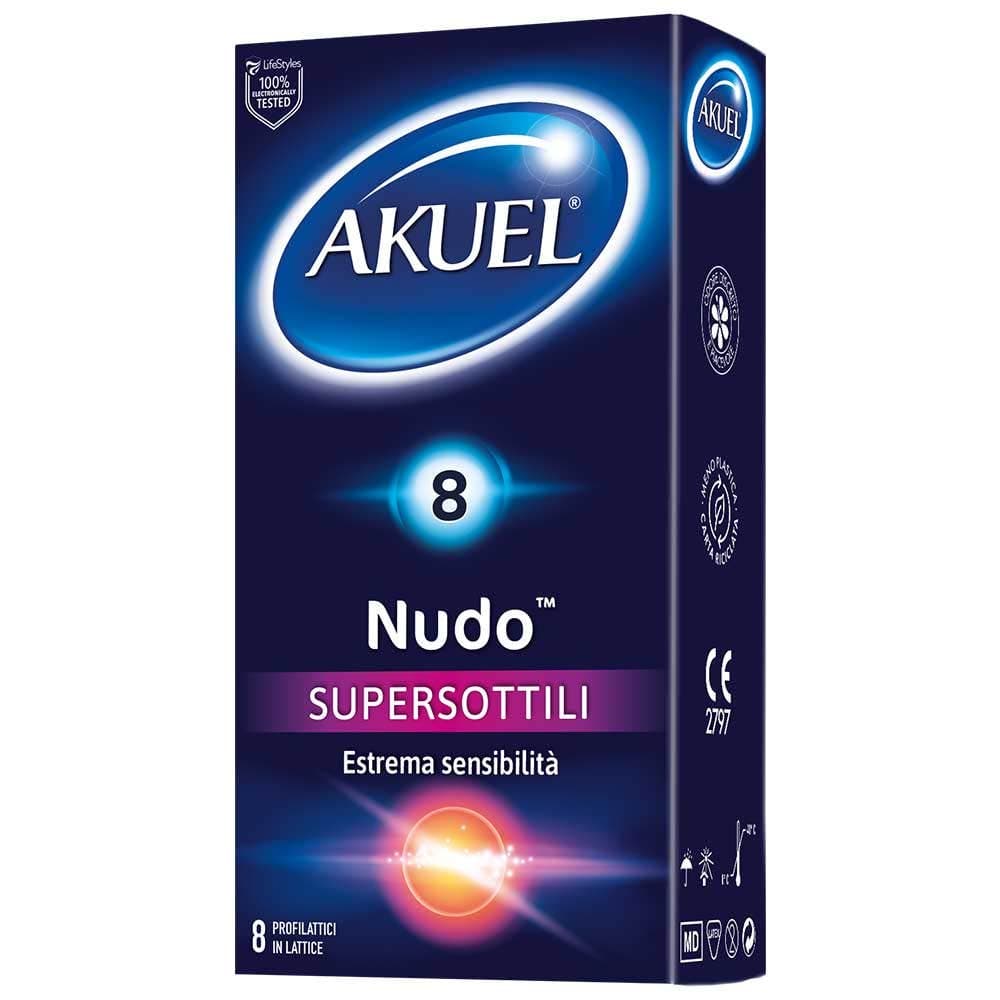 Akuel Nudo Supersottile – 8 pièces