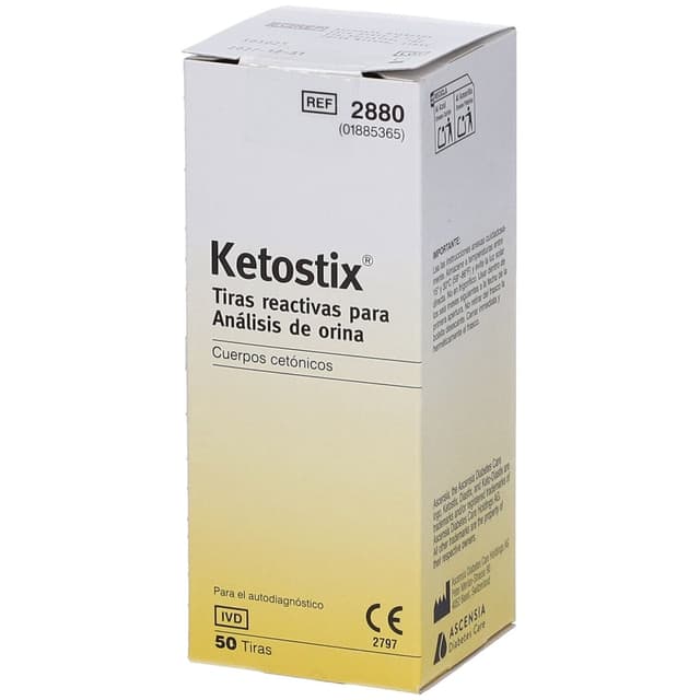 Ketostix – 50 bandelettes réactives
