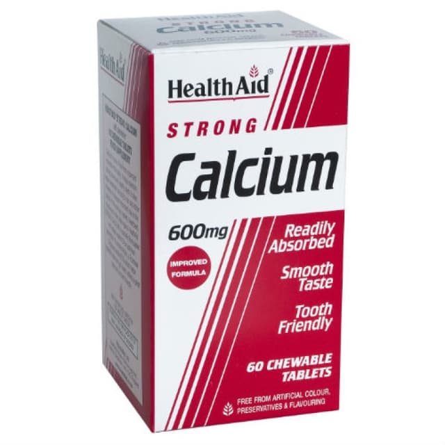 Health Calcium – 60 comprimés à mâcher