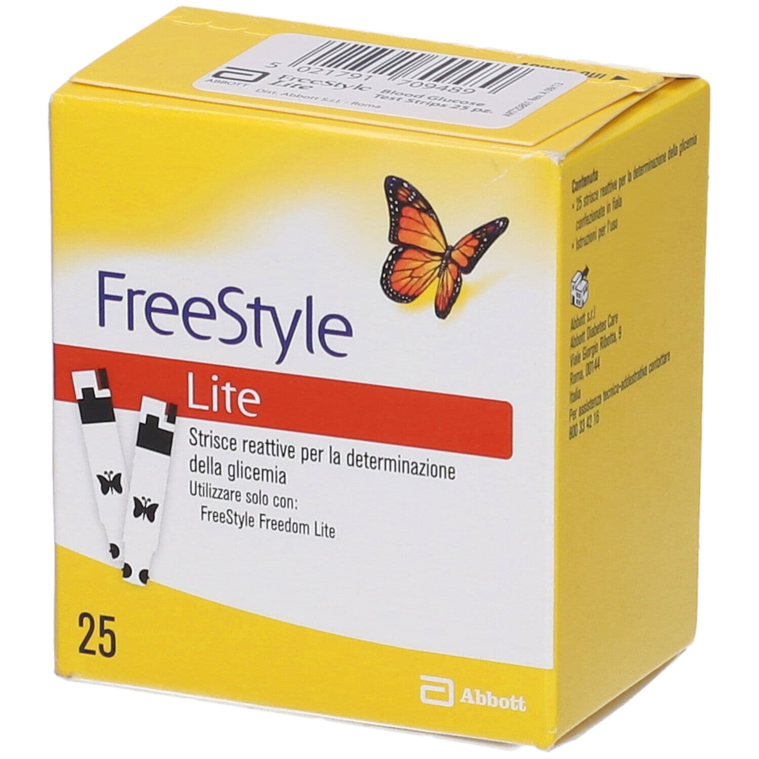 FreeStyle Lite Bandelettes réactives – 25 pièces
