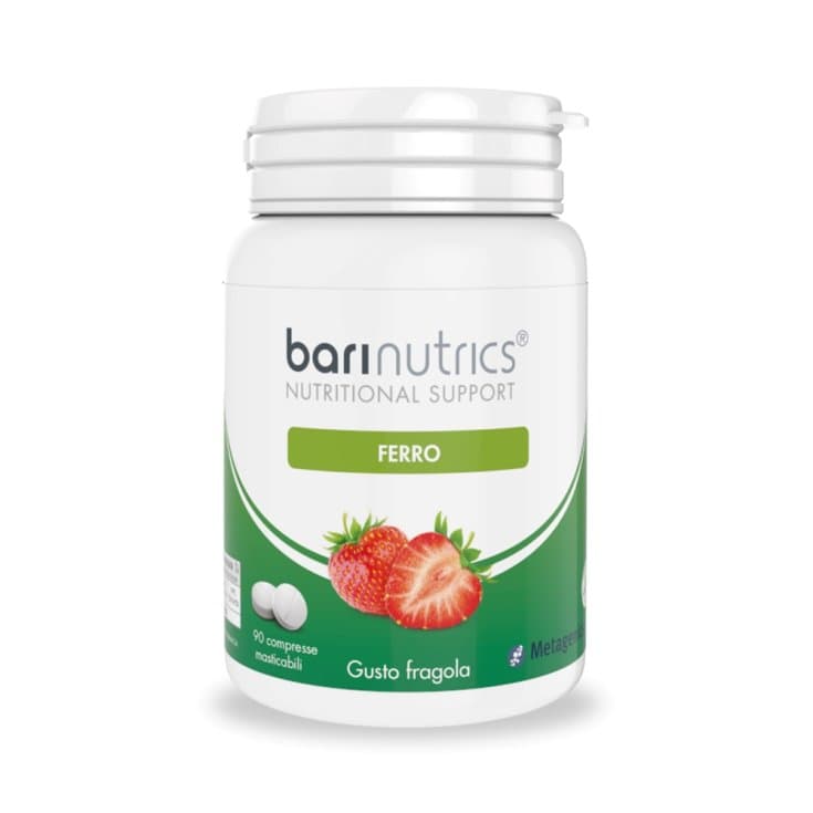 Barinutrics Ferro Fragola – 90 comprimés