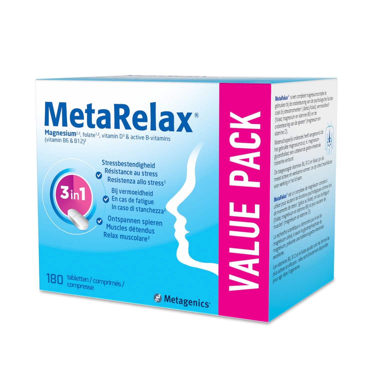 Metarelax – 180 comprimés