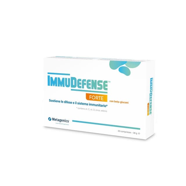Bêta-glucanes 250 mg + Vitamine C – 30 comprimés | IMMUDEFENSE FORTE
