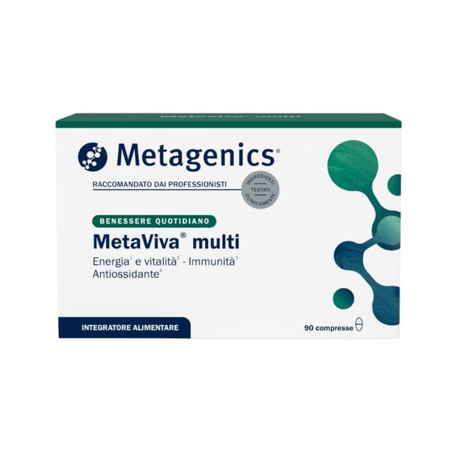 Magnésium 57 mg + Vitamine C – 90 comprimés | Metaviva Multi