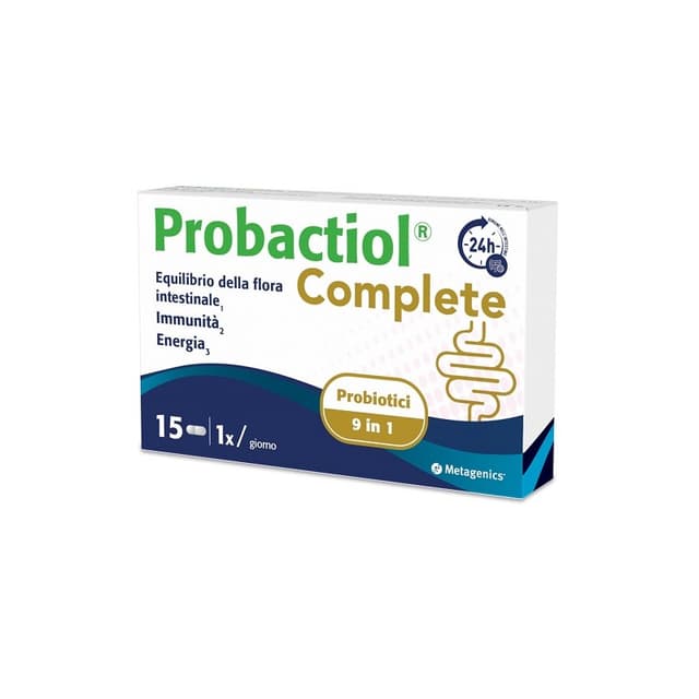 Probiotiques (ferments lactiques) + Vitamine D – 15 gélules | Probactiol Complete
