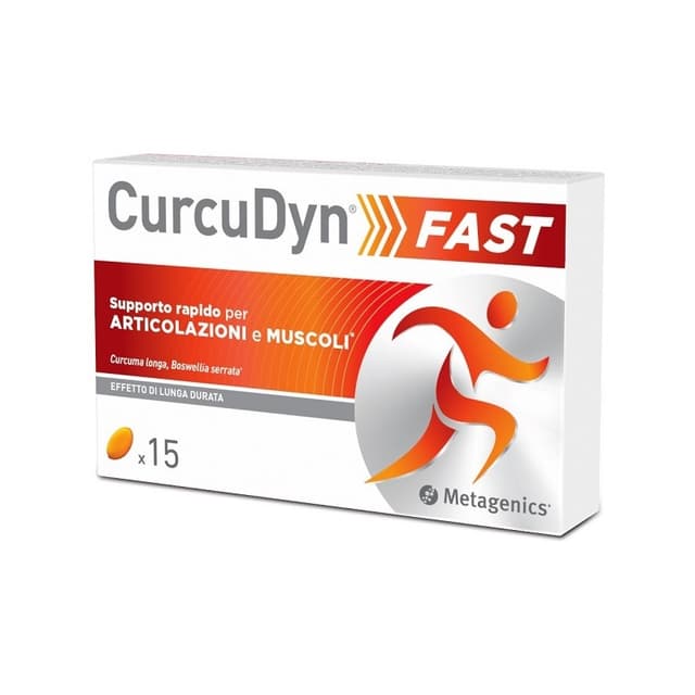 Curcuma + Boswellia – 15 gélules | Curcudyn Fast