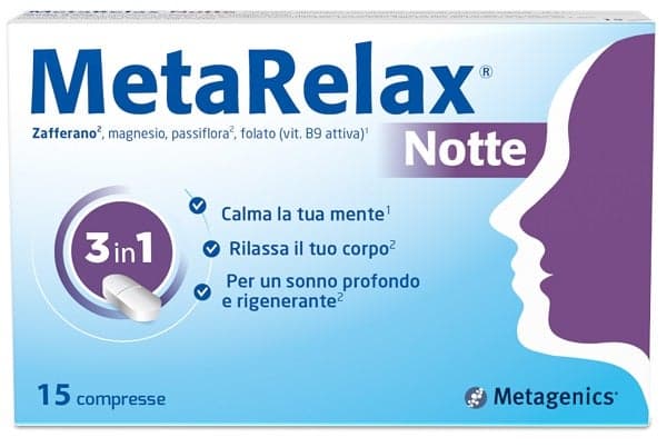 Metarelax Notte – 15 comprimés