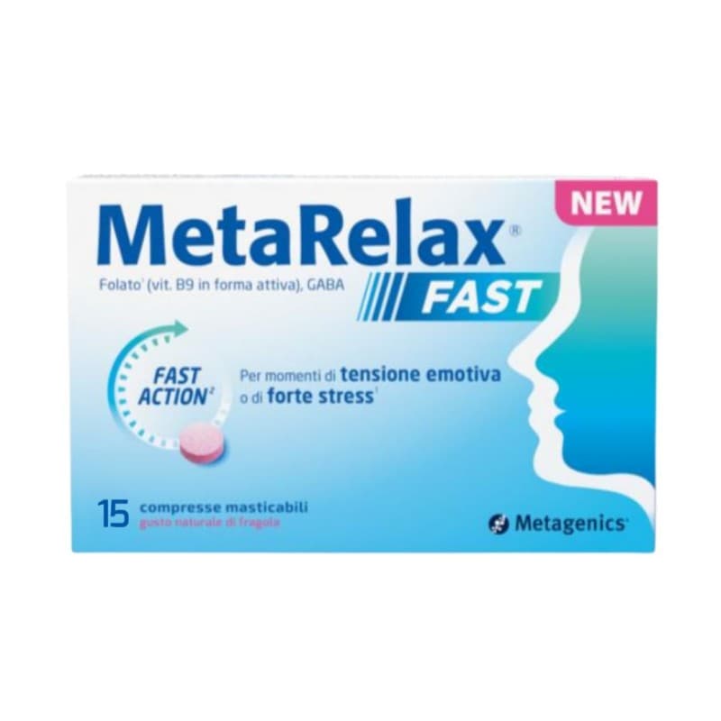 Metarelax Fast – 15 Tabletten zum Kauen