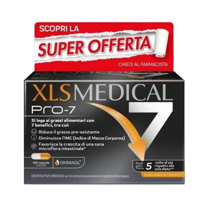 XLS Medical Pro 7 – 180 gélules (Format voyage)