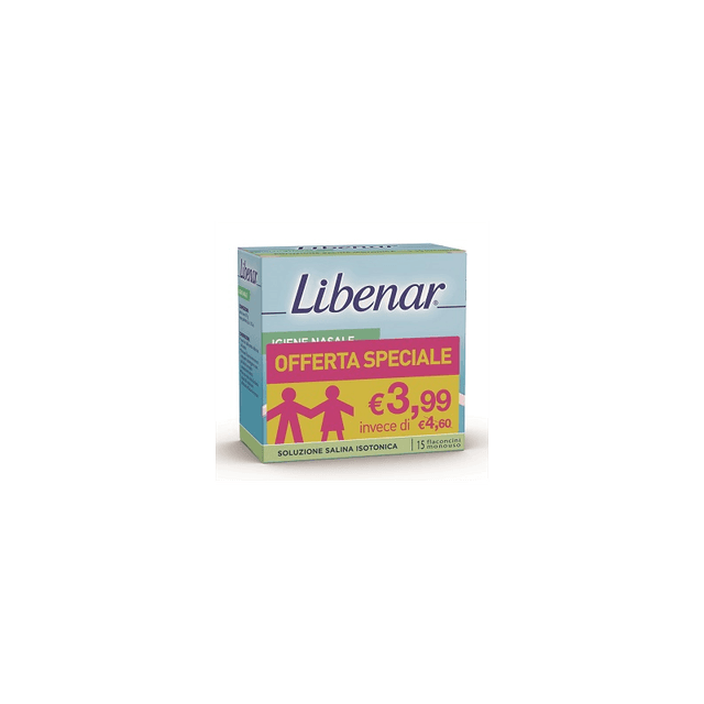 Libenar Ampoules Nasales Isotoniques – 15 ampoules x 5 ml