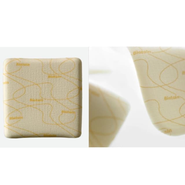 Biatain Pansement Mousse 10x10 cm – 10 Pièces