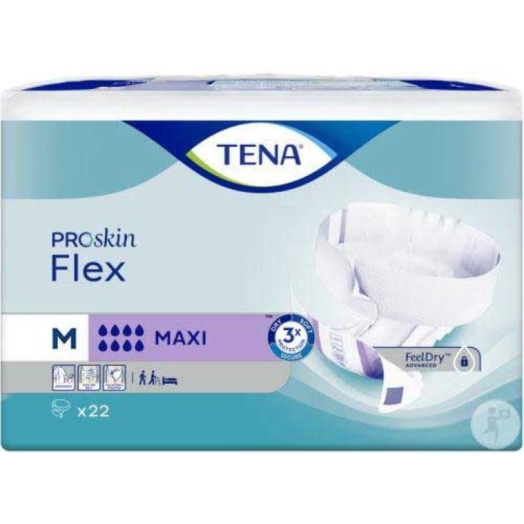 TENA Flex Maxi Taille M – 22 pièces