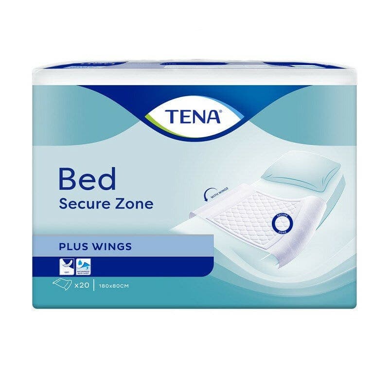 TENA Bed Plus Wings – Alèses 80x180 cm