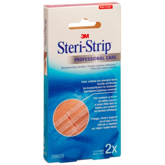 Steristrip Skin Bandelettes de Fermeture – 6 Pièces