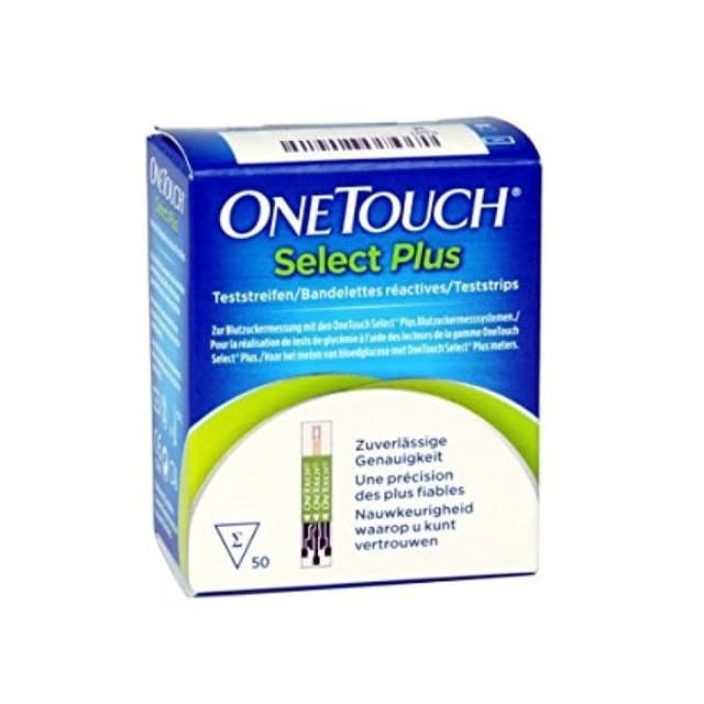 OneTouch SelectPlus Bandelettes – 50 pièces