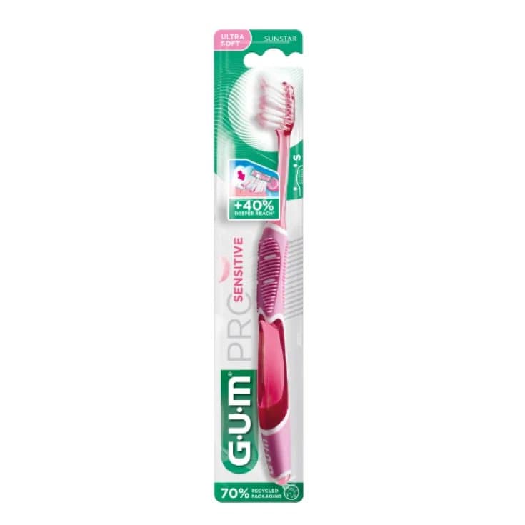 GUM PRO SENSITIVE Brosse à dents – Soies Souples