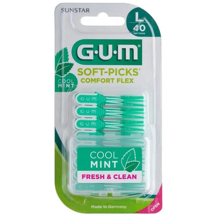 GUM SOFT PICK MINT L – 40 Pièces