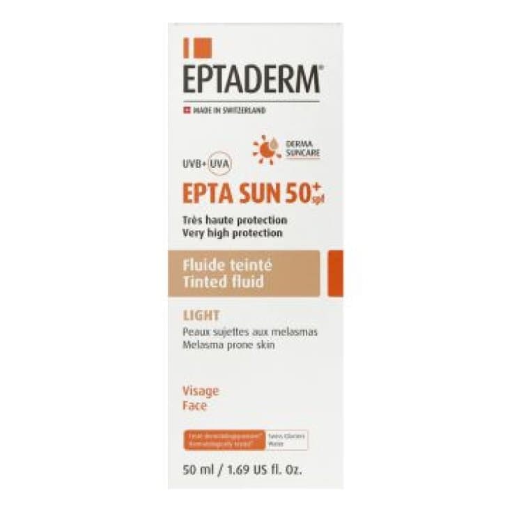 Epta SUN SPF 50+ Color Creme – 50 ml
