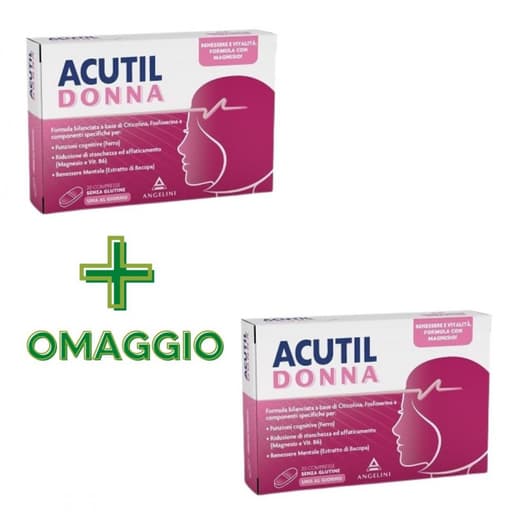 Multivitamines + Minéraux – 20 comprimés | Acutil Donna