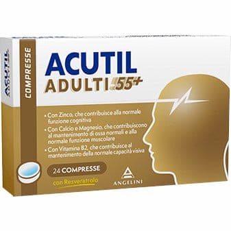 Acutil Adulti 55+ – 24 comprimés