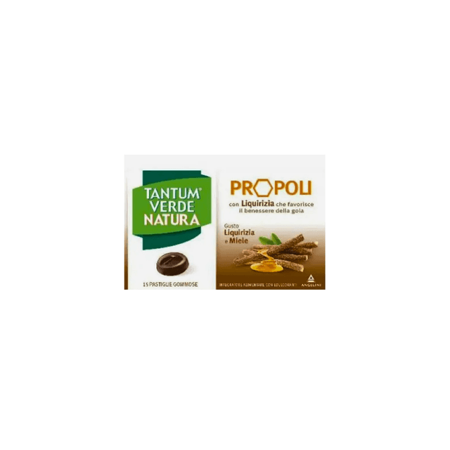 Propolis + Réglisse – 15 pastilles gommes | Tantum Verde Natura