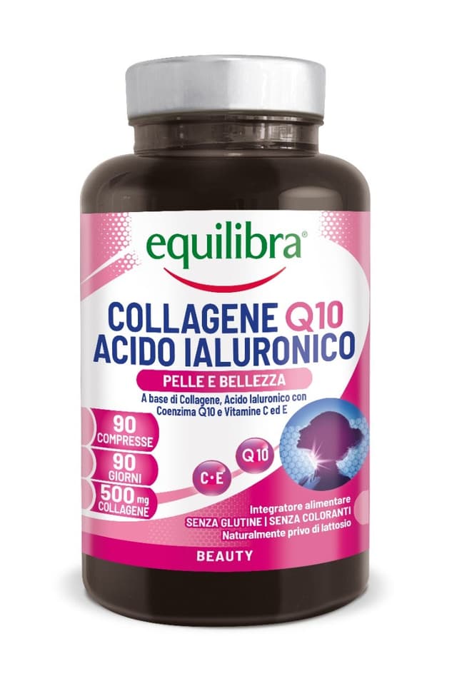 Collagène + Vitamine C – 90 comprimés | Collagene Q10 Acido Ialur