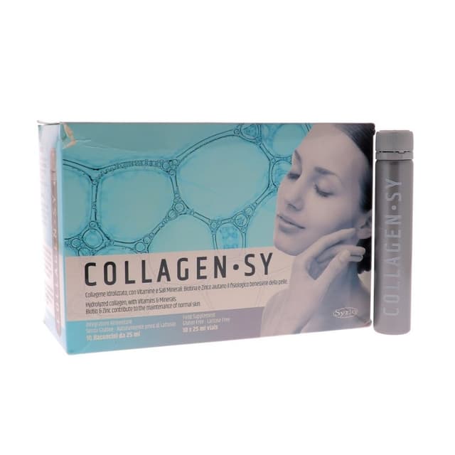 Collagène + Vitamine B6 – 10 ampoules de 25 ml | Collagen-SY
