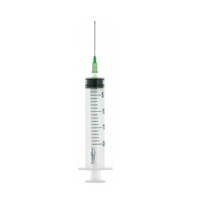 Farmac-Zabban Seringue 20 ml – Embout conique avec aiguille G22, 1 pièce