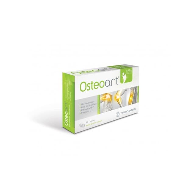 Chondroïtine + Vitamine C – 30 gélules | Farmac-Zabban Osteoart