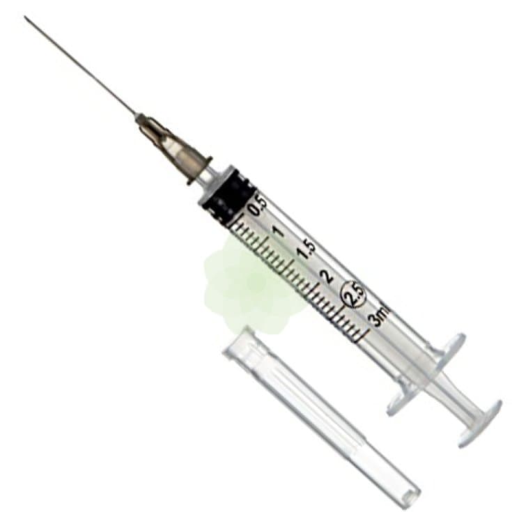 MEDS Monojet Seringue – 20 ml avec aiguille G2