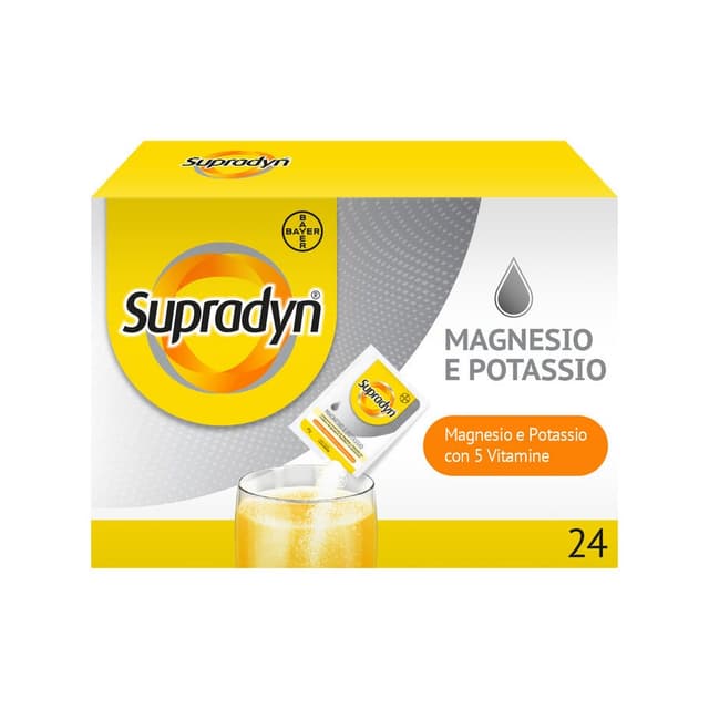 Supradyn Magnésium/Potassium – 24 sachets