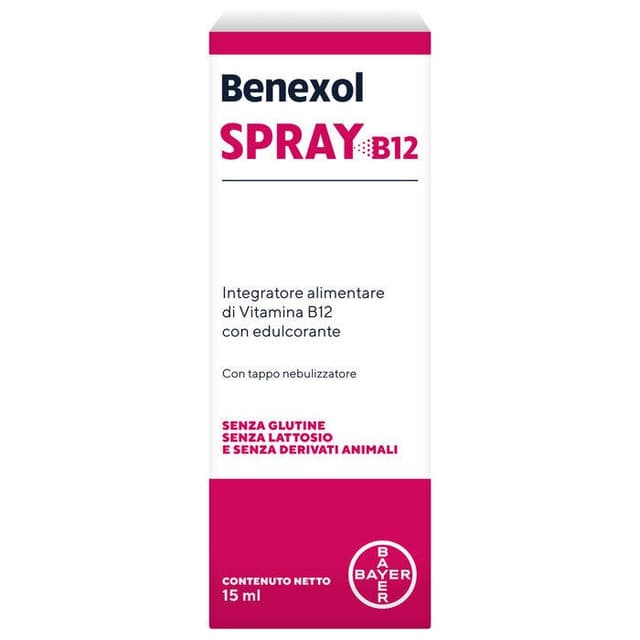 Vitamine B12 – Flacon pulvérisateur 15 ml | Benexol Spray B12