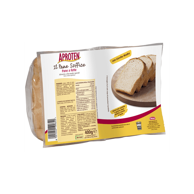 Aproten Pane Bianco Fette – 2x200 g