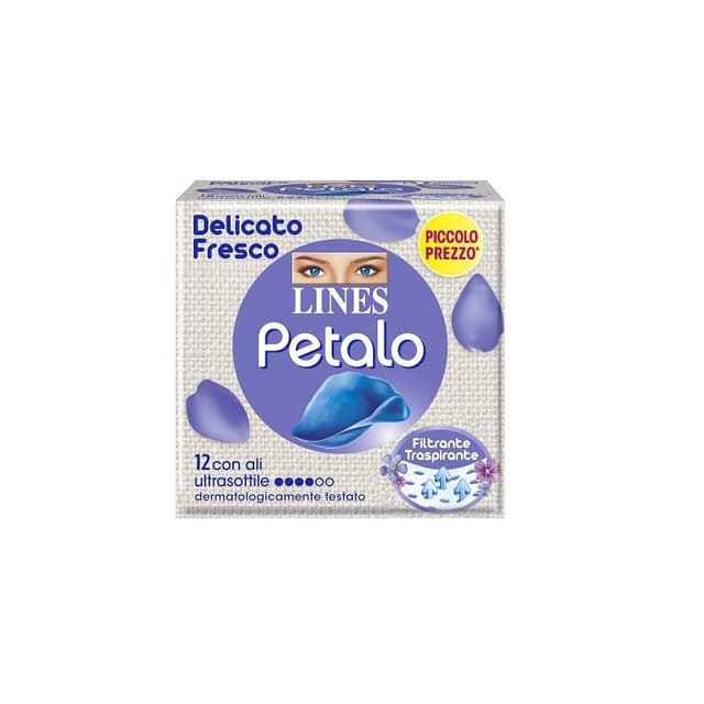 Lines Petalo Ultra avec Ailes – 12 pièces