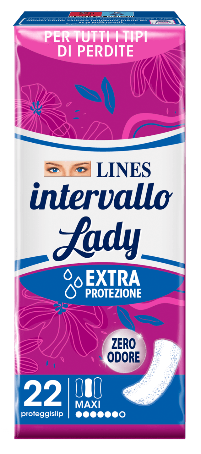 Lines Intervallo Lady Plus Maxi – 22 protections