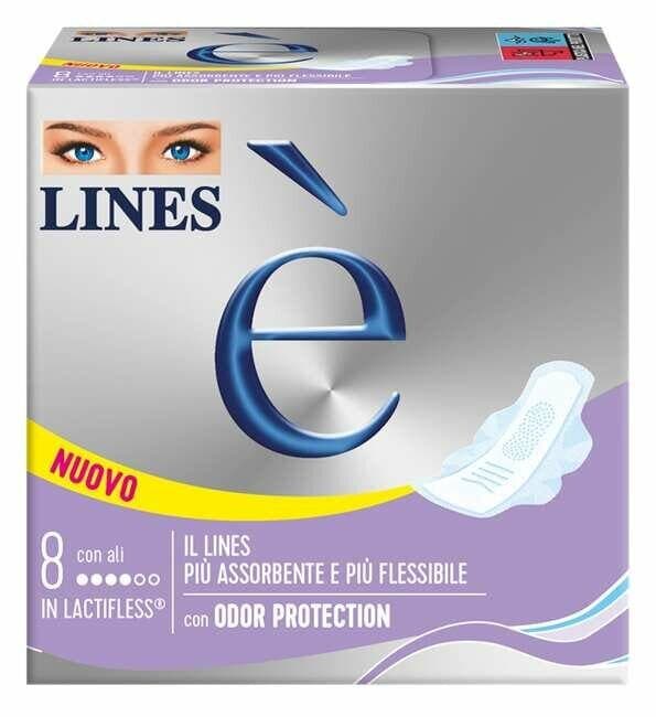 Lines è Ali Duopack – 8 serviettes hygiéniques