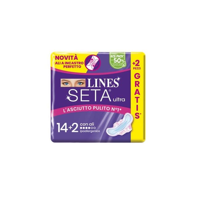Lines Seta Ultra Slip – 16 pièces