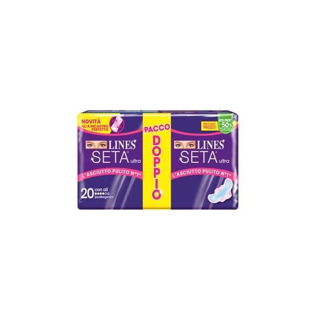 Lines Seta Ultra Slip – 20 pièces