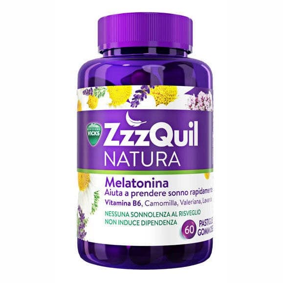 Vicks ZzzQuil Natura – 60 pastilles pour le sommeil