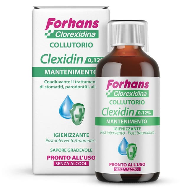 Forhans Clexidin – Dentifrice 0,12% sans alcool