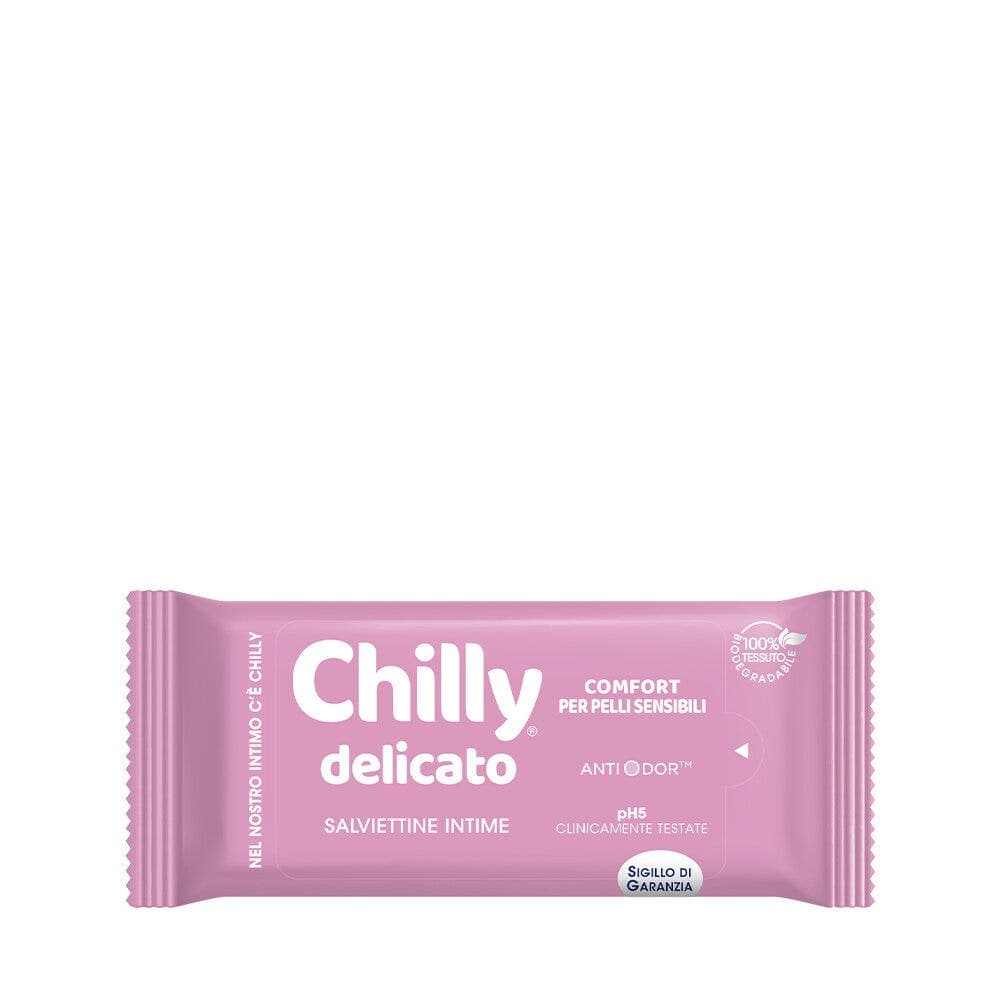 Chilly Salviette Intimo Delicato – 12 Tücher Intimpflege