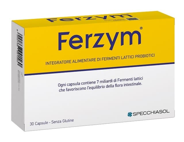Probiotiques (ferments lactiques) + Complexe vitamines B – 30 gélules | Ferzym