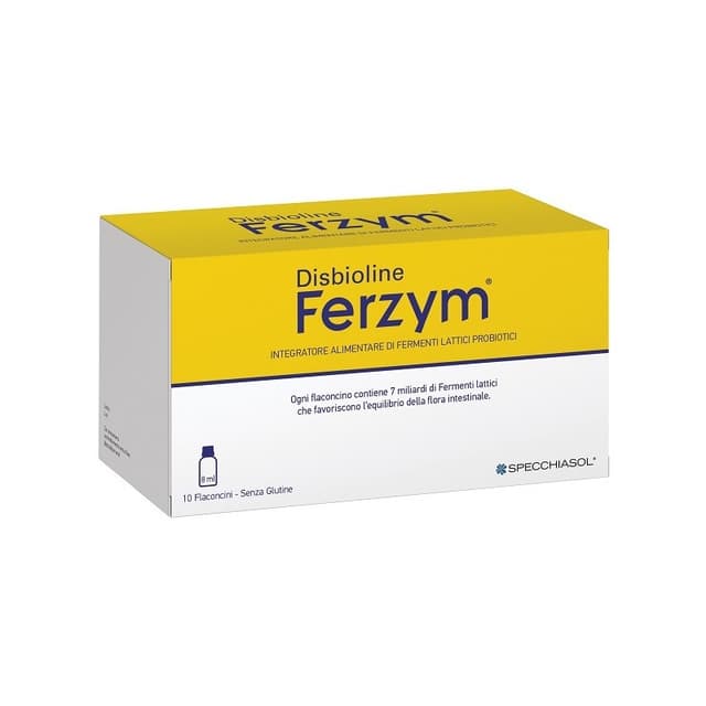 Probiotiques (ferments lactiques) – 10 ampoules de 8 ml | Disbioline Ferzym