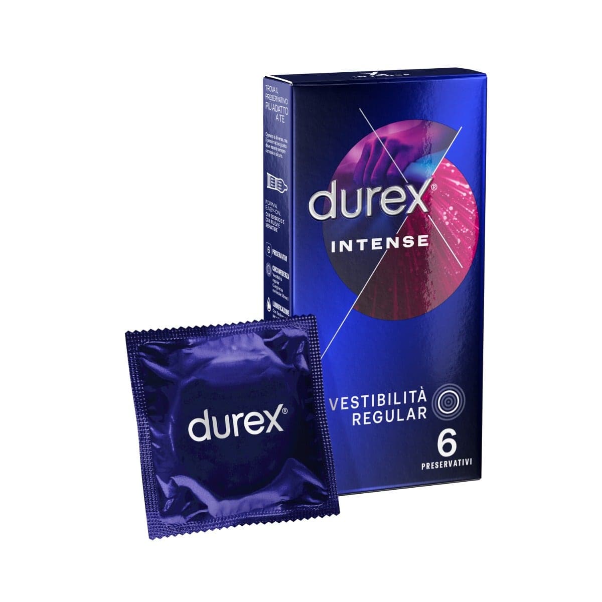 Durex Profil Intense Orgasm – 6 préservatifs